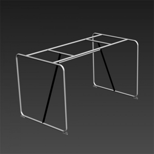 Chân bàn khung sắt