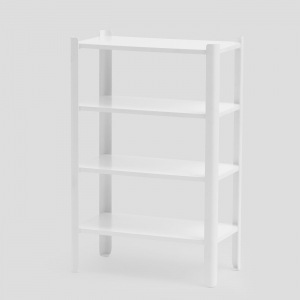 shelf structur white