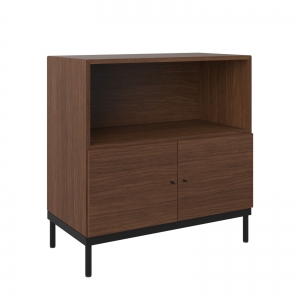 alanta bookcase walnut 01